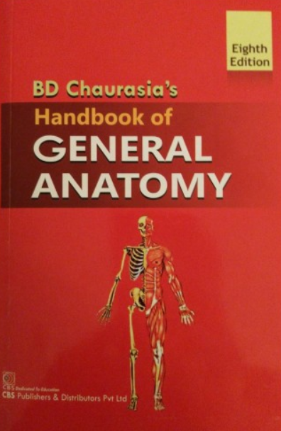 BD Chaurasia Handbook of General Anatomy 8th Edition PDF Free Download