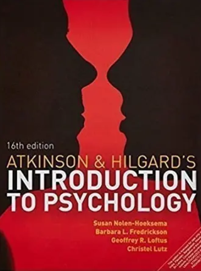 Atkinson and Hilgards Introduction to Psychology 16th Edition PDF Free Download