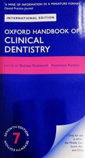 OXFORD Handbook of Clinical Dentistry 7th Edition PDF Free Download
