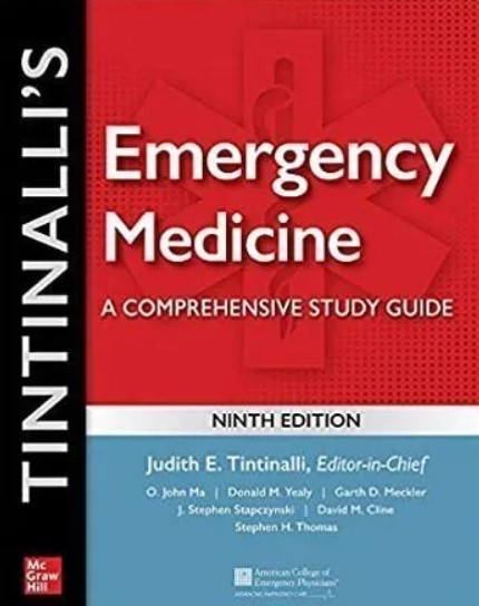 Tintinalli’s Emergency Medicine A Comprehensive Study Guide 9th Edition PDF Free Download