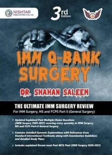 IMM Qbank Surgery 3rd Edition by Shahan Saleem PDF Free Download